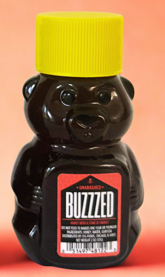 BABY BEAR BUZZZED- Honey with a Sting of Energy