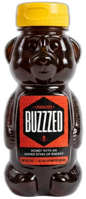 BUZZZED honey bear -- the morning side of Wake & Wind Down
